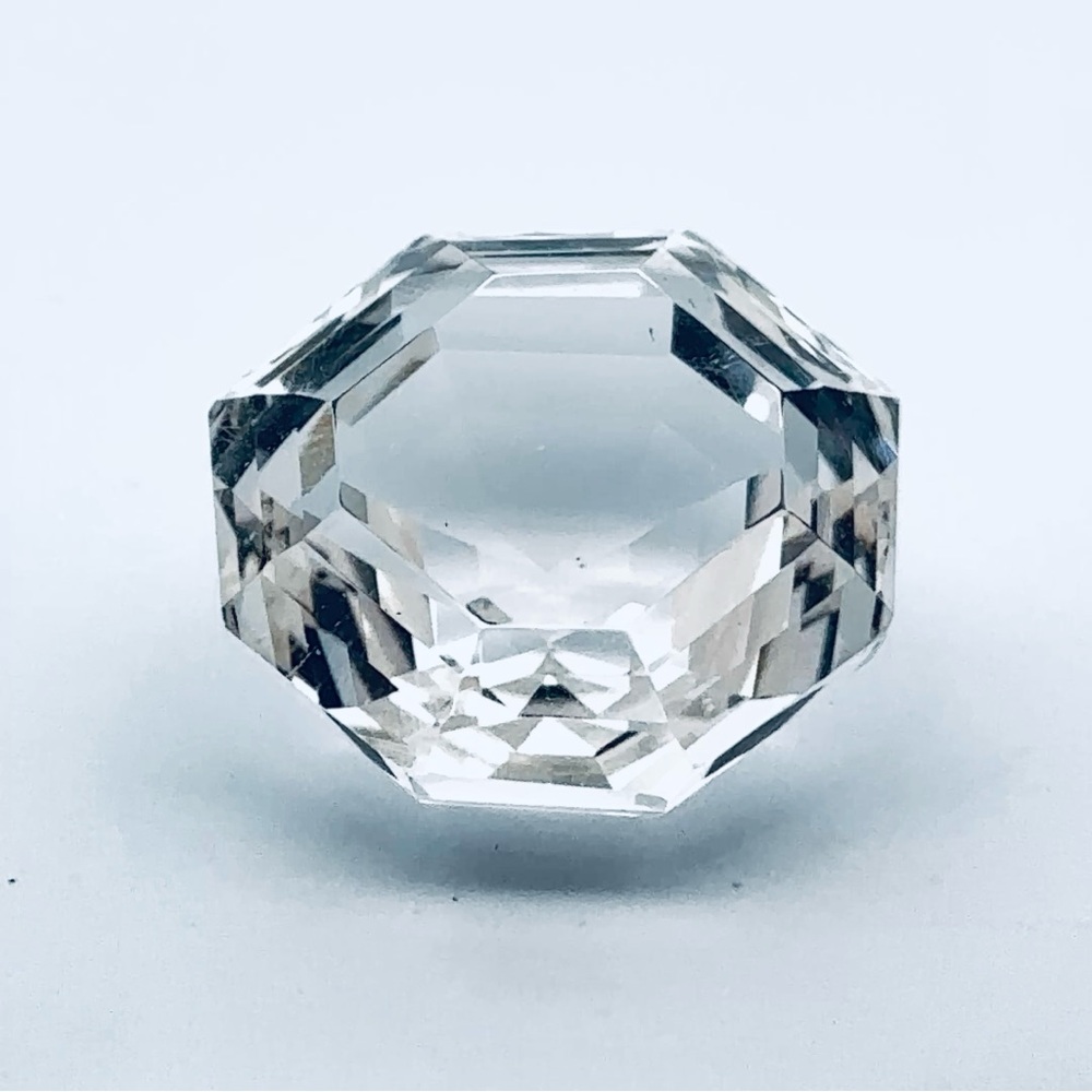 63.65ct Large Fancy Round Cut WhyTopaz Stone